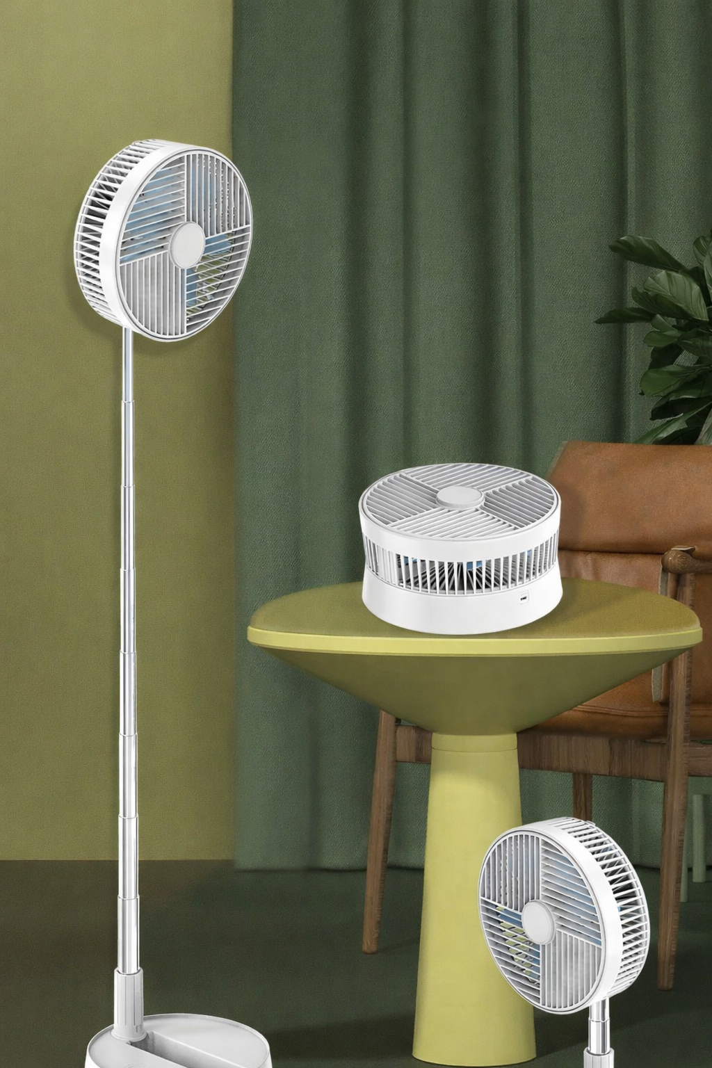 Ventilador Portátil Dobrável Pro